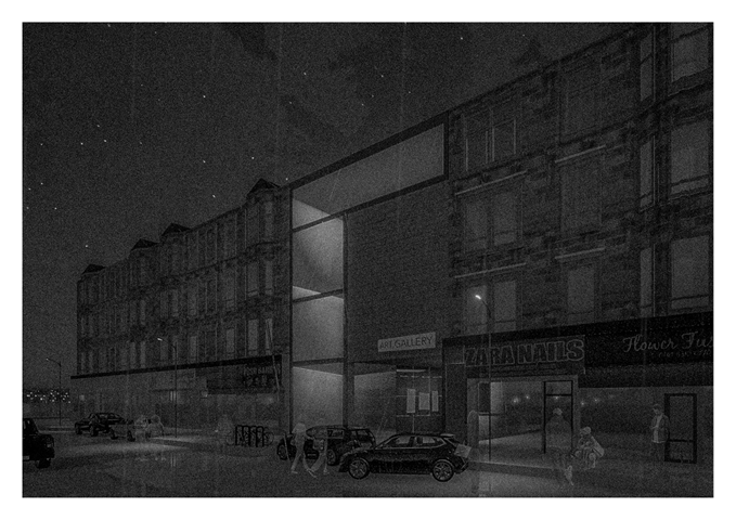 'To Engage' project - Night street view 