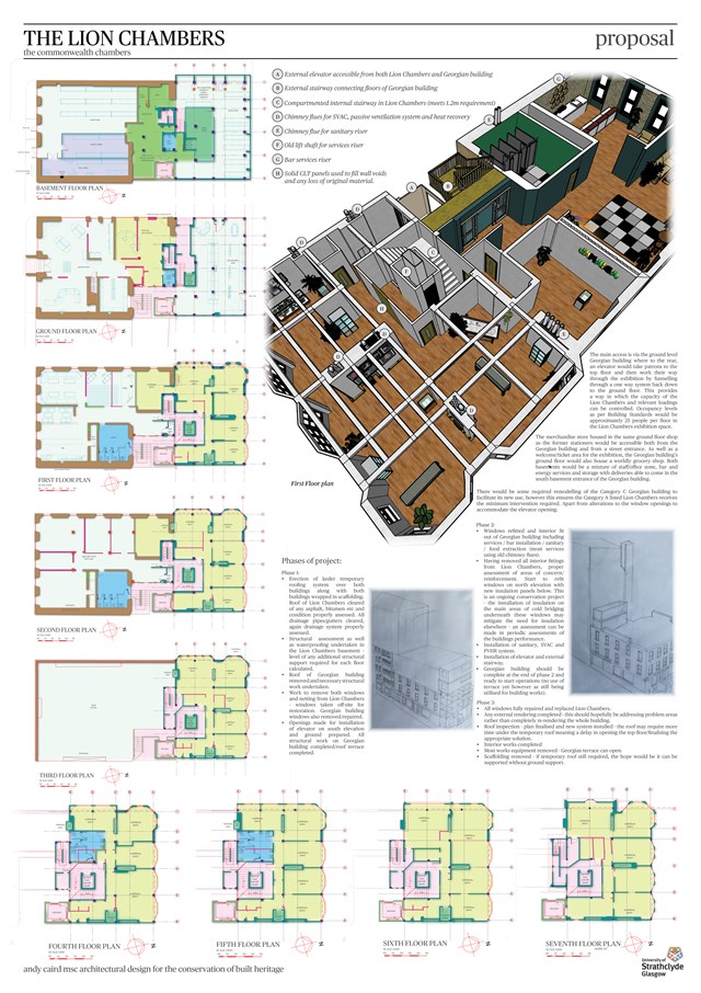 The Lion Chambers - Plans