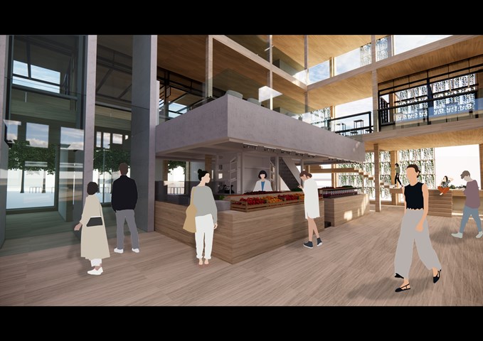 RENDERINGS: Markethall's Stalls activities