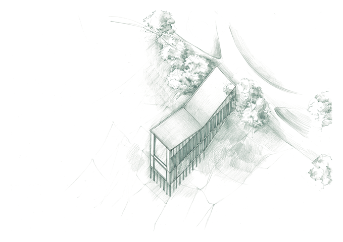 'To See' project - Axonometric drawing 