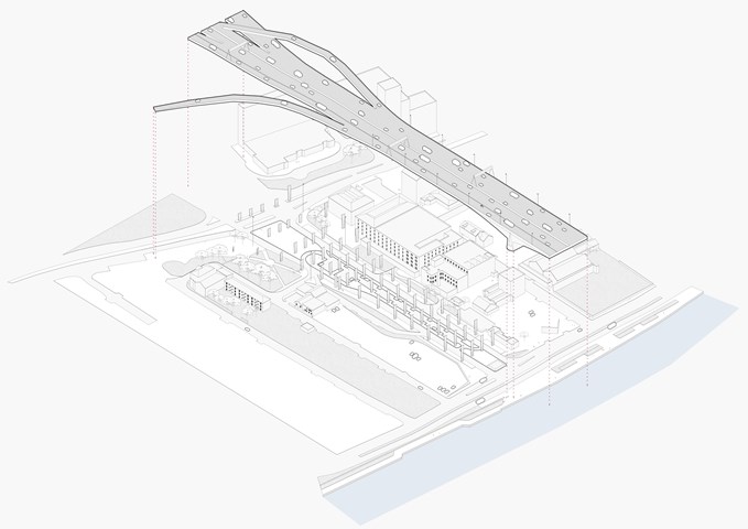 The M8, currently - Exploded Axonometric