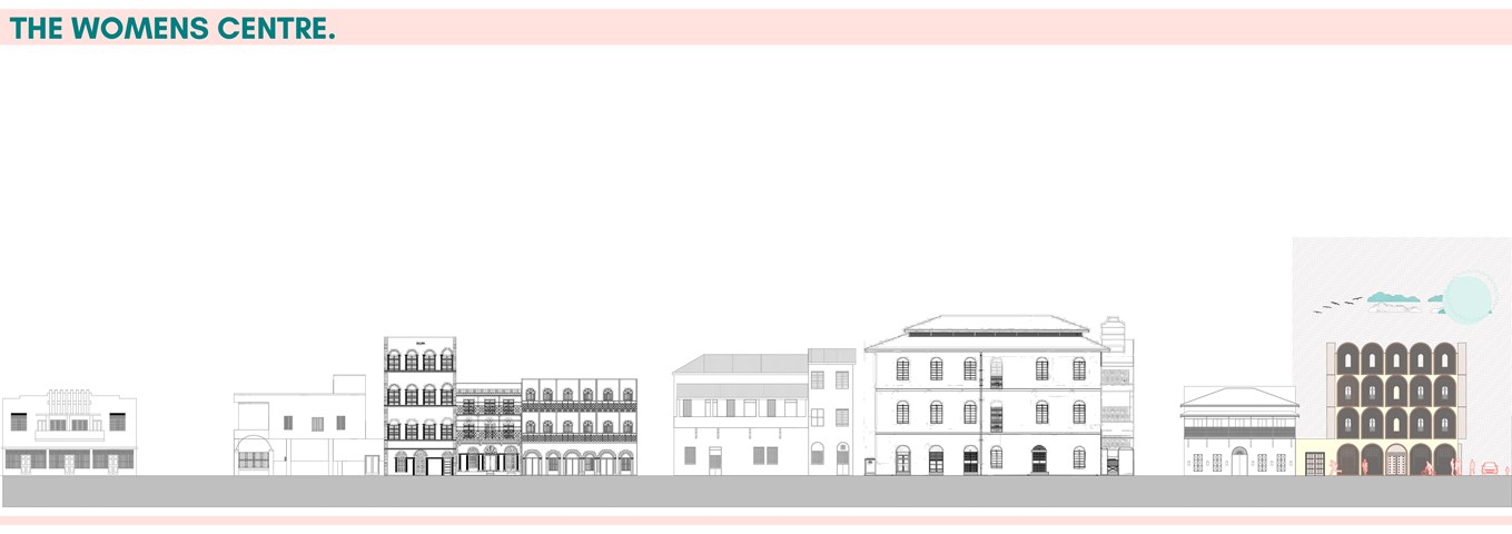 Elevation of Sir Mbarak Hinawy road