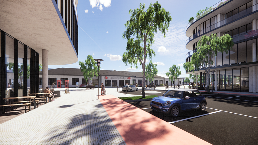 3D Visualisation of new Bellgrove Station 