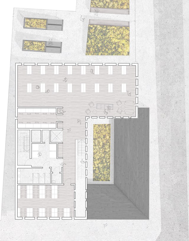 First Floor Plan Scale 1:100